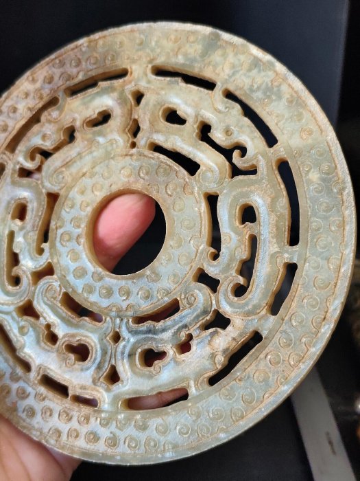古玉石 中国 古美術 ペンダント 中国玉彫刻 極細工 天然石 龍文様 本翡翠 翡翠 龍紋 彫刻 天然石 高古玉 工芸品