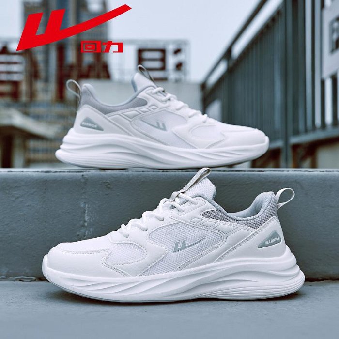 warrior/回力男鞋2024年新款老爹鞋情侶款網面透氣休閑運動鞋女士