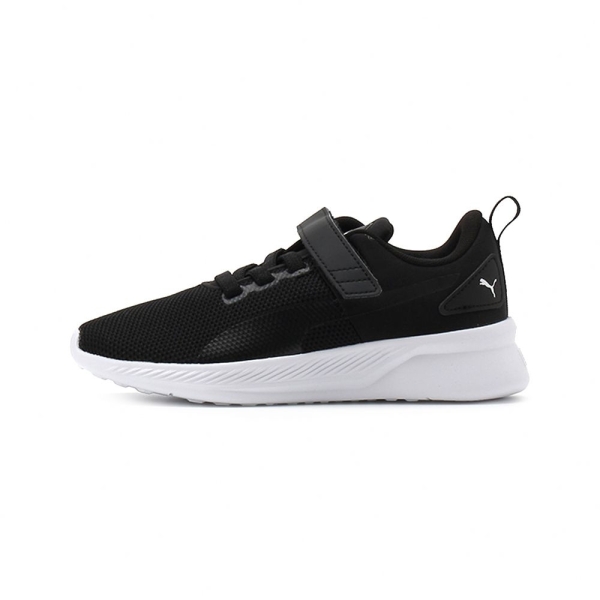 PUMA FLYER RUNNER V PS 魔鬼氈運動鞋 白黑 19292901 大童鞋