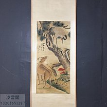 編號:S-196 畫家:沈銓花鳥畫三尺中堂畫純手繪畫| Yahoo拍賣