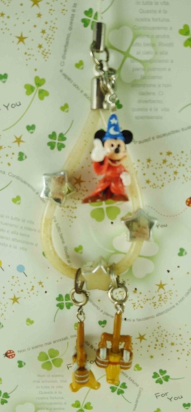 【震撼精品百貨】Micky Mouse 米奇/米妮 ~手機吊飾-魔法圖案#14085