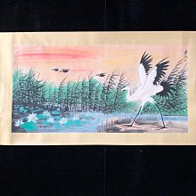 25【林風眠】風景，橫幅四尺手繪作品，裝裱尺寸：184*86cm左右，畫芯