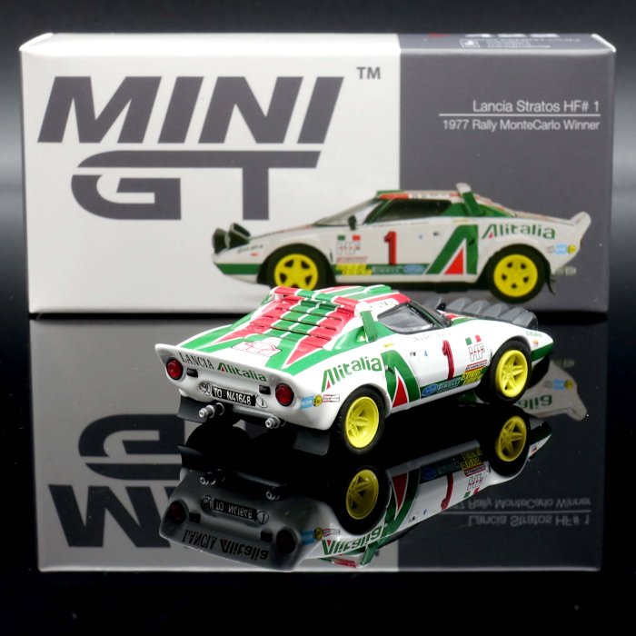 MASH】現貨特價Mini GT 1/64 Lancia Stratos HF 1977 冠軍#422 | Yahoo拍賣