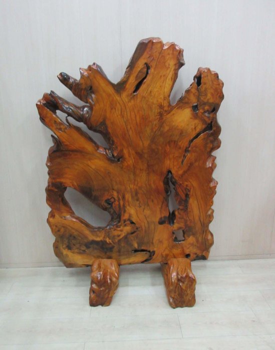 新竹二手家具◎百豐悅2手家具-2手 屏風 123公分檜木屏風 四尺屏風 家用屏風 桃園二手傢俱 頭屋二手家具