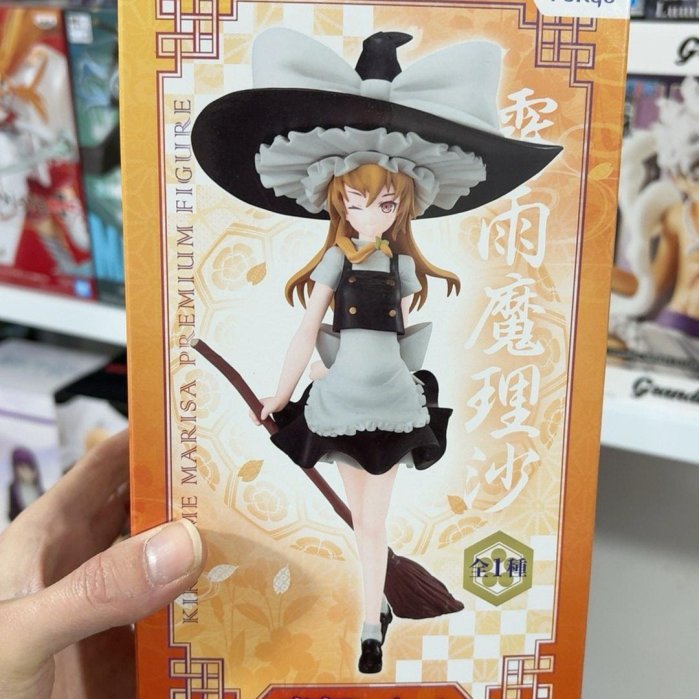 嚴選FURYU東方Project霧雨魔理沙景品手辦，全新未開封好盒八角尖-291