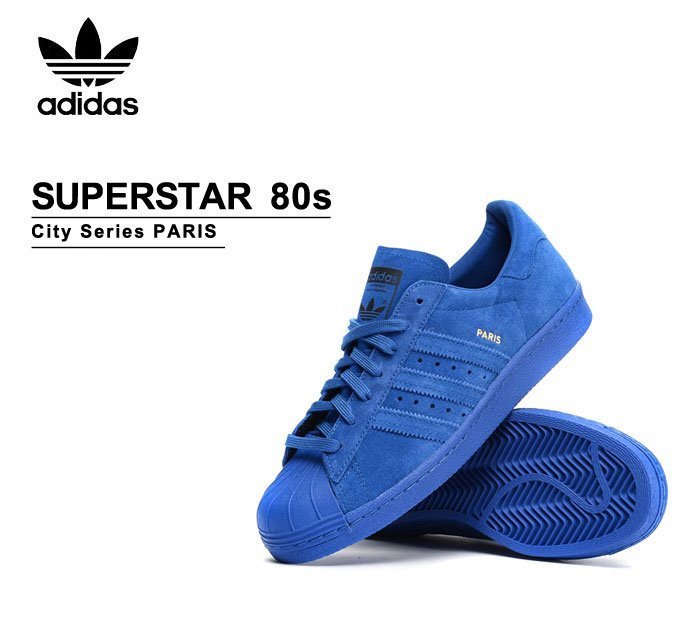 Clearance Adidas Adidas Superstar 80s City Series Blue Superstar