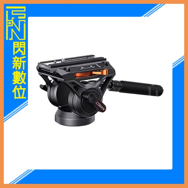 Coman 科漫 Q6 專業攝影快裝雲台 / 相容Manfrotto 501、DJI快拆板 / 手把可調 公司貨