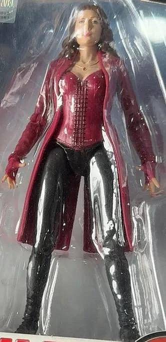 6寸可動緋紅女巫人偶 Marvel Legends旺達造型未拆封