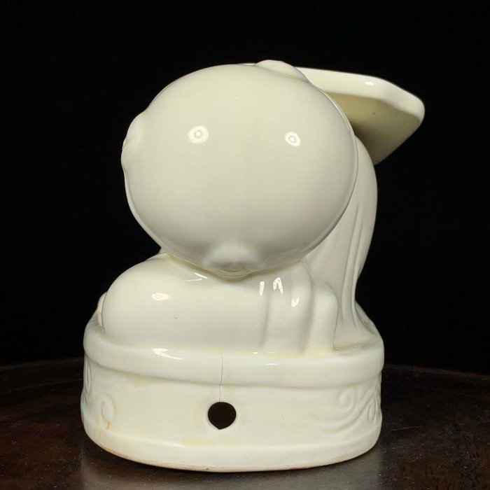 宋定窯刻花卉紋童子枕，高13直徑30CM NO254353 | Yahoo拍賣
