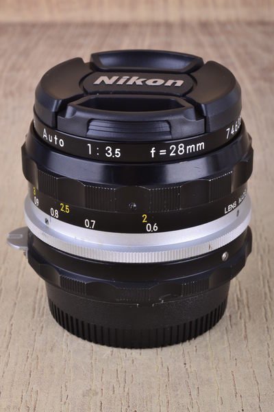 台中品光攝影】NIKON 改AI 28mm F3.5 NIKKOR-H (28/3.5) 定焦手動