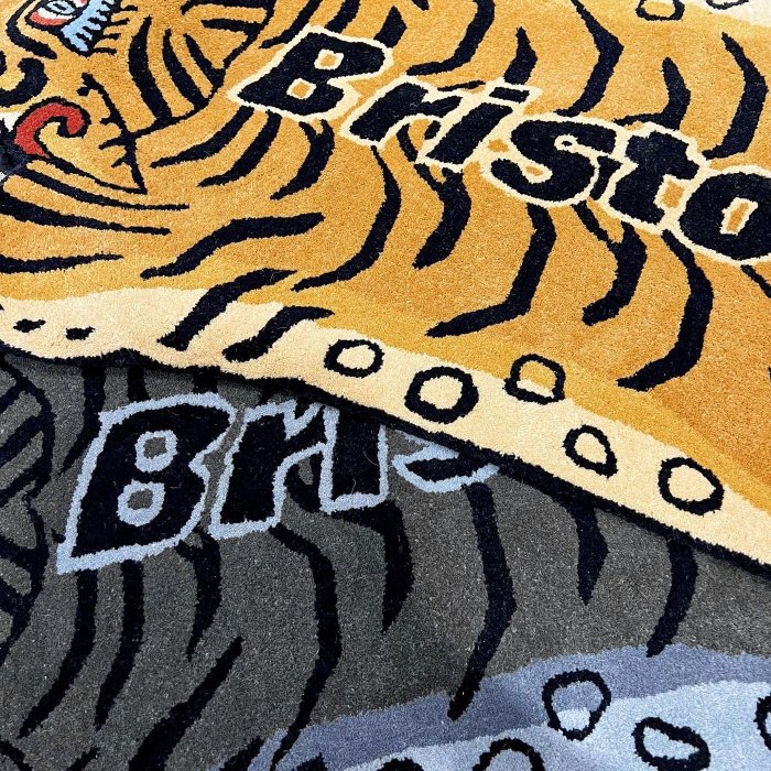値下げ！F.C.Real Bristol TIGER LARGE RUG MAT 希望商店】F.C.REAL.BRISTOL BRISTOL TIGER LARGE RUG MAT 22SS 老虎