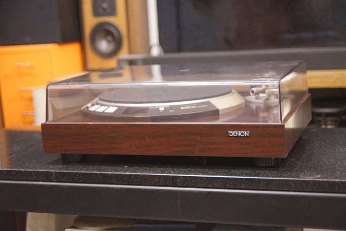 日本製 DENON DP-55L 半自動 高階直驅黑膠唱盤