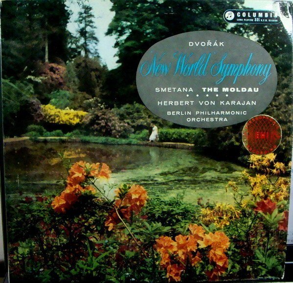 ***黑膠 Karajan - Dvorak : Symphony No.9 (5) New World (英Columbia 小半月)