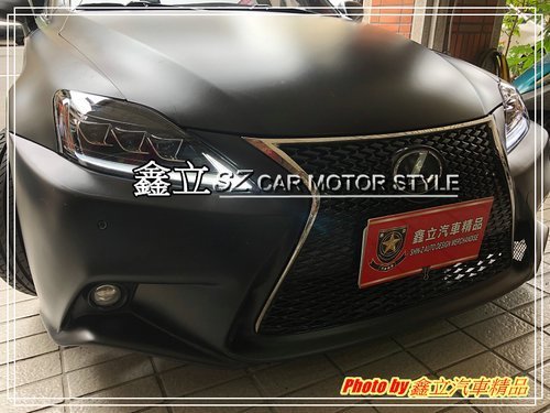 ※ 鑫立汽車精品 ※ IS250 06-12年 仿 IS200 新款 全LED 光條 雙色 流光 跑馬 魚眼 大燈 頭燈