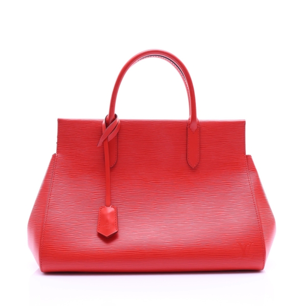 LOUIS VUITTON LV 路易威登 紅色 Epi水波紋牛皮 Marley MM 兩用包 缺背帶 M94615 【二手名牌BRAND OFF】