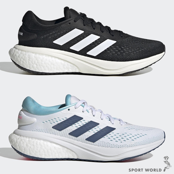 Adidas SuperNova 2.0 女鞋 慢跑 Boost 避震 透氣 黑/白【運動世界】GW6174/GW9100