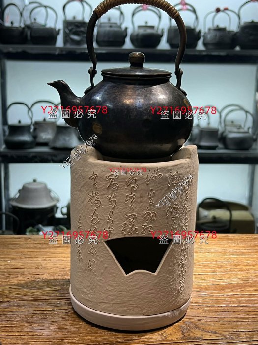 日本富貴堂急須壺，富貴堂銅壺，銅鍍銀急須壺，銅熏銀泡茶壺，玉川堂
