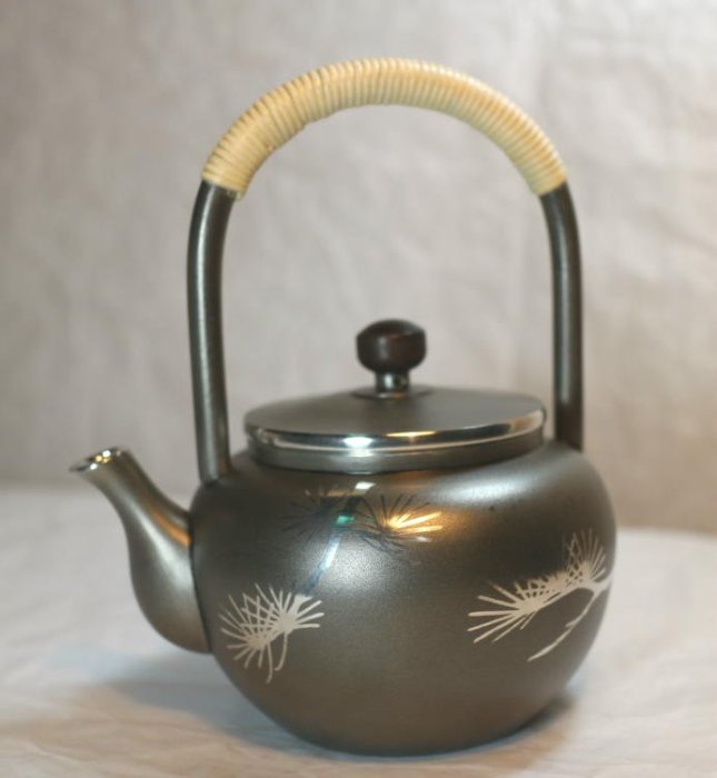 錫器　茶壺 日本古美術】錫壺薩摩錫器湯沸煮水壺天然薌沉香檀香茶器香道具- Pinkoi