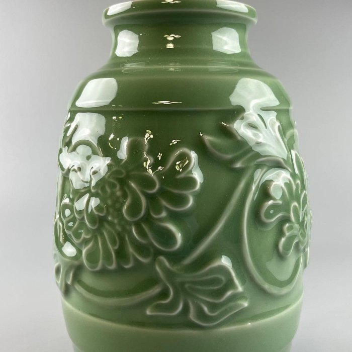 加藤溪山 天龍寺 青瓷 青釉 青磁 陶磁器 古美術 花瓶 壺 共箱 加藤溪山天龍寺青瓷青釉青磁陶磁器古美術花瓶壺共箱| Yahoo拍賣