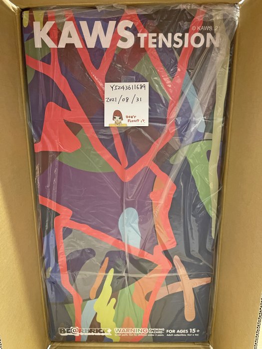 その他 BE@RBRICK KAWS TENSION 1000% TOKYO FIRST Be@rbrick x Kaws Tokyo Tension 1000% Toy