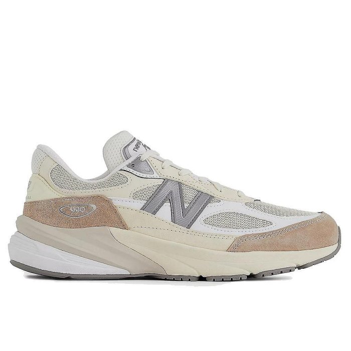 【酷E潮鞋店】NEW BALANCE X TEDDY SANTIS 990V6【M990SS6】MINDFUL GREY 美國製 白灰奶油卡其棕