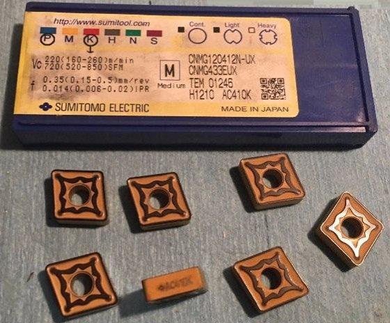 【N049】新品未開封 住友 CNMG120408N-GU AC2000 超硬チップ スローアウェイチップ TNMG160408N-GZ AC420K日本住友CNMG120408N-MU AC2000刀片大特价