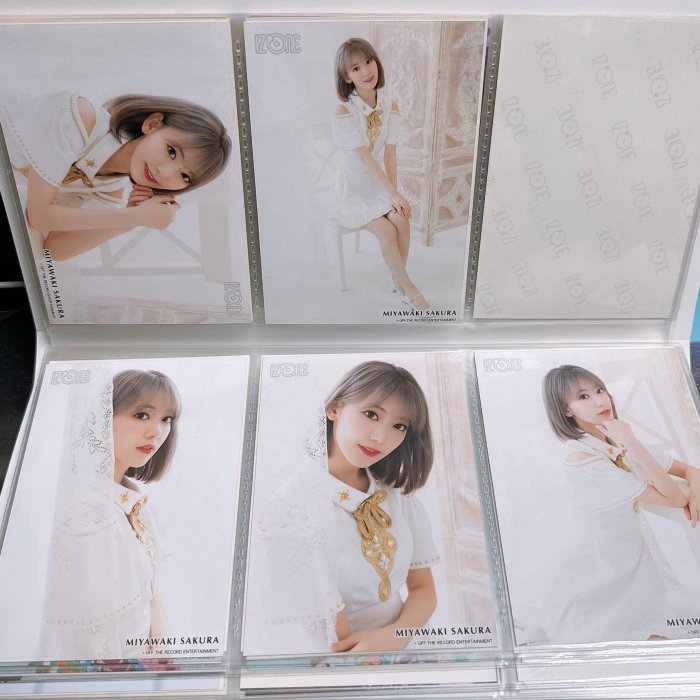 元IZ*ONE　宮脇咲良　生写真　【A】 IZONE 宮脇咲良矮子生寫真嚴選隨機抽包5P SET 日本原裝矮子生寫真宮脇