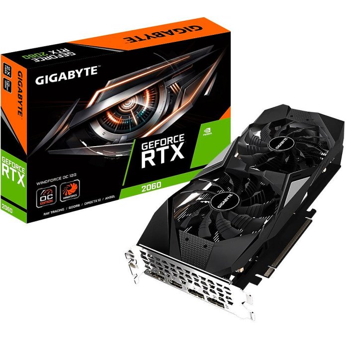 [全新] 技嘉 RTX2060 WINDFORCE OC 12G@台南可面交@ 2060 12G 3060 3060ti