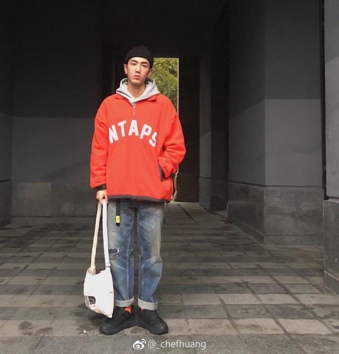 希望商店】WTAPS PLAYER 02 JACKET. POLY 18AW 搖粒絨長袖LOGO 半拉鍊