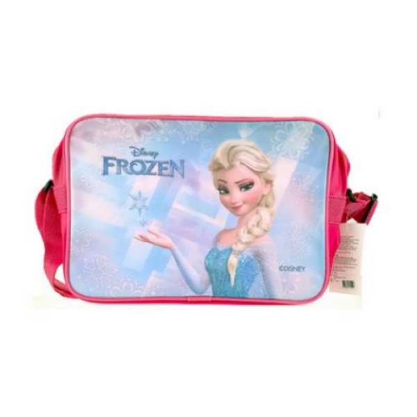 【震撼精品百貨】冰雪奇緣 Frozen~迪士尼公主系列 冰雪奇緣 FROZEN 透明側背包(粉)*62150