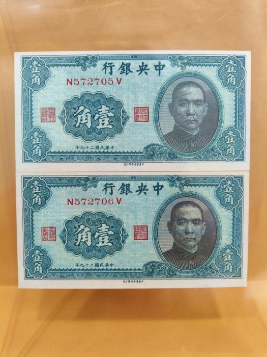 古錢 中國 中央銀行貳角 稀少品 民國29年2角的價格推薦- 2025年8月| 比價比個夠BigGo
