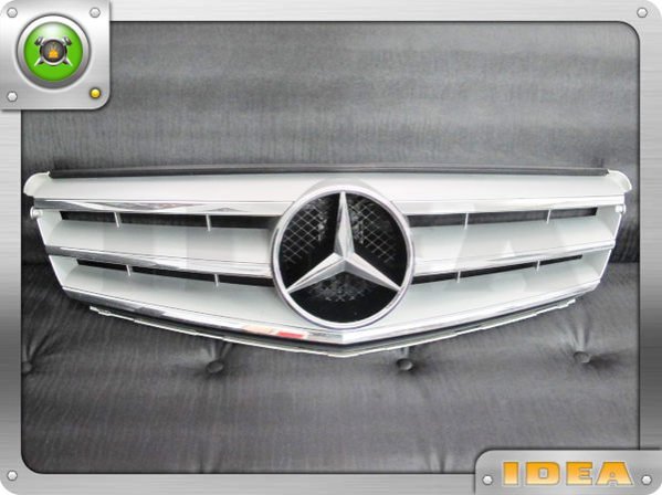 泰山美研社24113083 BENZ W204 跑車式Avantgarde大星銀色水箱罩(附原廠大星) (依當月報價為準)