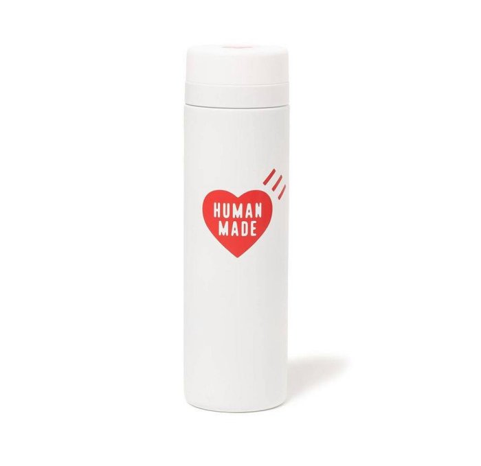 全新2024SS HUMAN MADE THERMO BOTTLE 300ml 500ml 愛心保溫瓶水瓶水壺