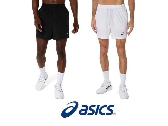 【曼森體育】ASICS 亞瑟士 7吋 平織短褲 男款 海外版 網球短褲 2041A344 短褲 兩色