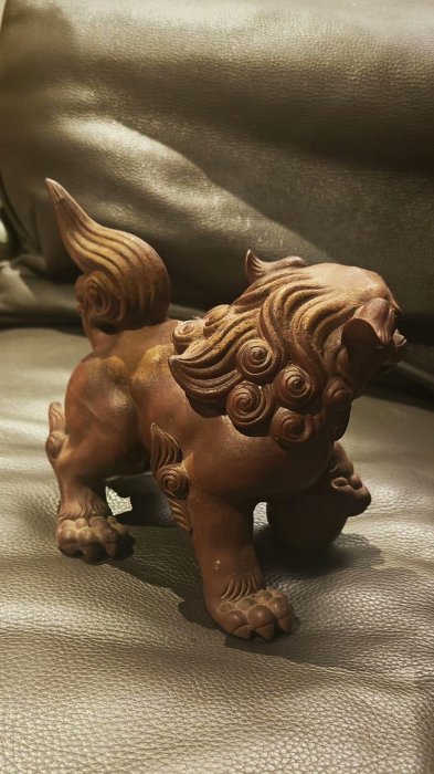 備前獅子 アンティーク日本備前獅子細工物オブジェ – Kura Monzen Gallery