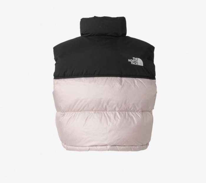 【韓国限定】THE NORTH FACE nuptse on vest クリーム 韓國限定THE NORTH FACE KOREA COLLECTION WL Nuptse Vest 短版立領