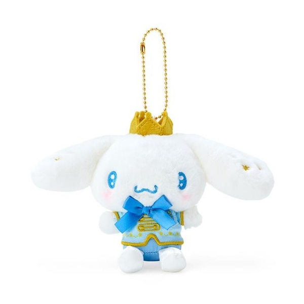 【震撼精品百貨】大耳狗 Cinnamoroll~日本Sanrio三麗鷗 大耳狗絨毛玩偶吊飾-國王的新衣*08280