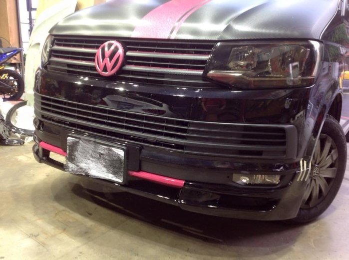 泰山美研社 Y4066 福斯 T6 ABT 下巴 側裙 後下巴 尾翼套件完工價