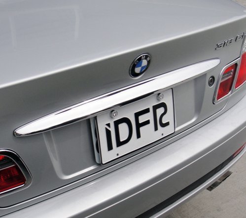 ~圓夢工廠~ BMW 3 雙門 E46 2003~2006 325i d 330i 330ci 鍍鉻行李箱飾條 後箱飾條