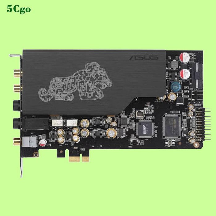 5Cgo【含稅】Asus/華碩老虎卡2代Essence STX II內置HiFi音樂聲卡高保真RCA輸出同軸音效卡
