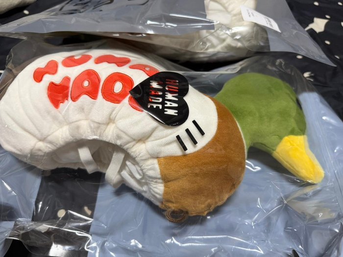 潮流本舖》現貨HUMAN MADE DUCK PLUSH DOLL TISSUE CASE 鴨子面紙套面