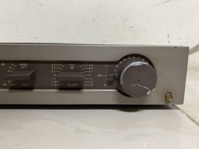 英國銘機QUAD 34 第一代前級擴大機英國原裝沒有連結線材~耗材已更新及