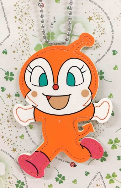 【震撼精品百貨】麵包超人 Anpanman~麵包超人名牌吊飾-小病毒#11087