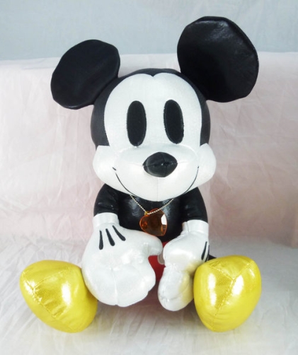 【震撼精品百貨】Micky Mouse 米奇/米妮 ~絨毛娃娃-銀#23764