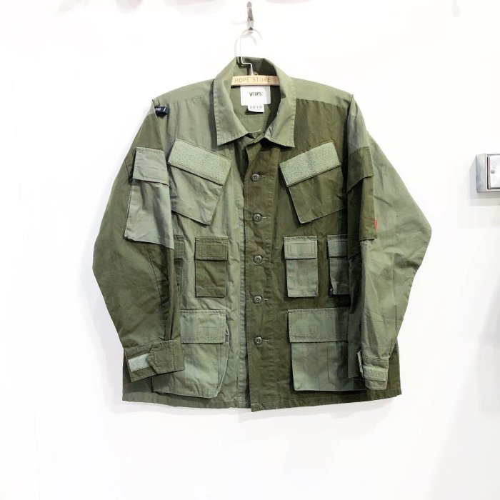 希望商店】WTAPS MODULAR SHIRT 17AW 口袋十袋拼接軍衫| Yahoo拍賣
