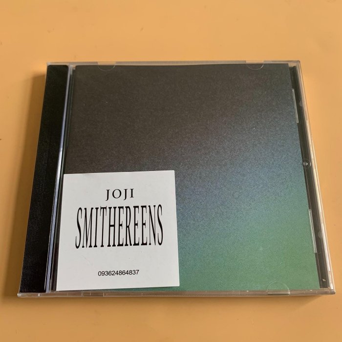 Joji《Smithereens》CD專輯全新未拆封收錄Glimpse of Us Feeling Like