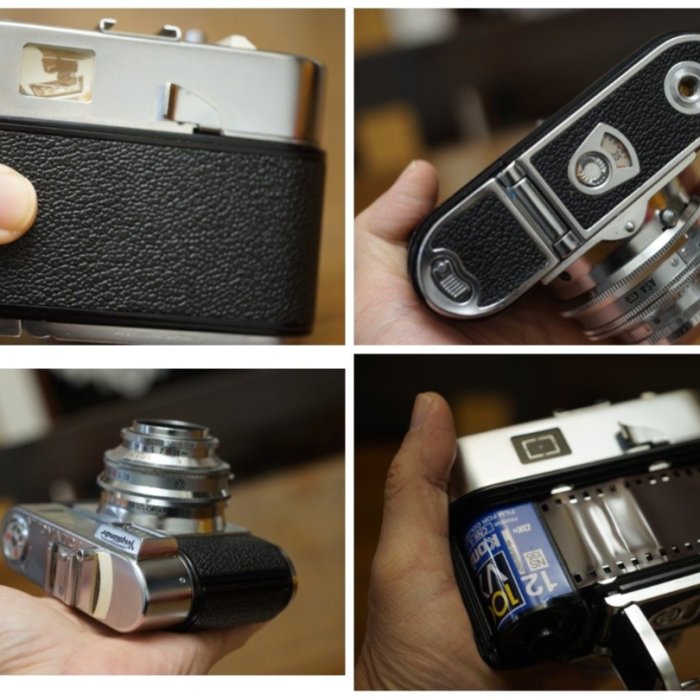 漂亮德國福倫達Voigtlander Vitomatic I 估焦街拍鏡頭Color Skopar