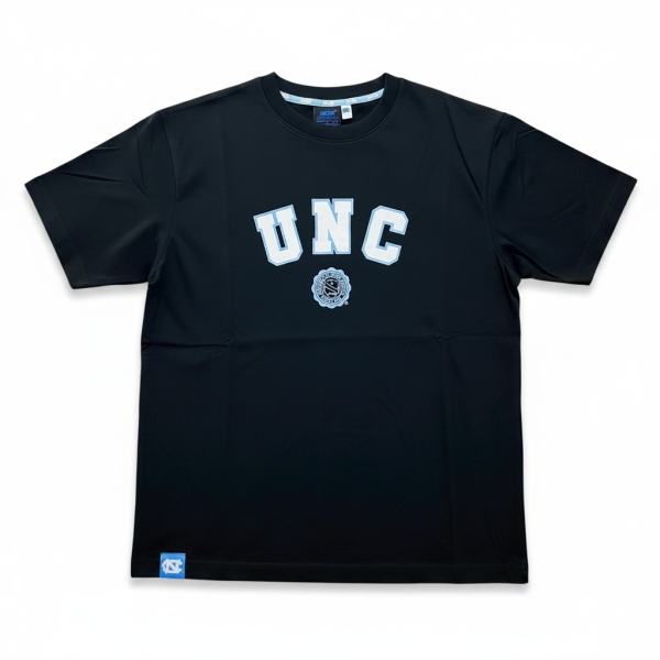 NCAA 短T 黑色 UNC 學校縮寫 短袖 上衣 中性 7625101420