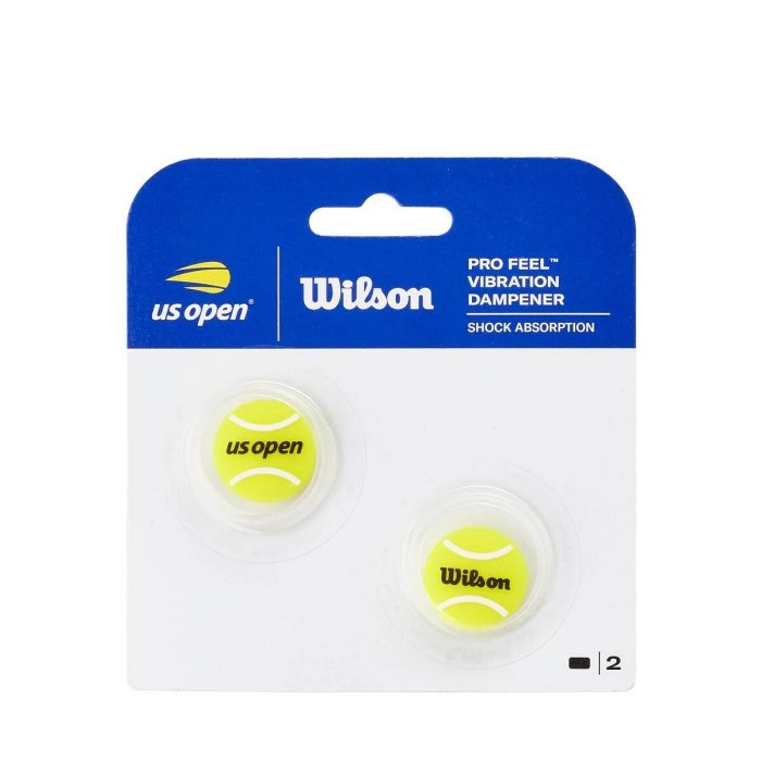 【曼森體育】Wilson US OPEN 美網 限定版 網球避震器  一卡2入 網球拍