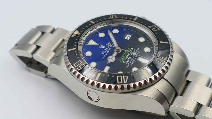 【美好時光】ROLEX 勞力士 116660 DEEPSEA BLUE盒單全超美品 ( 126660 136660 參考）